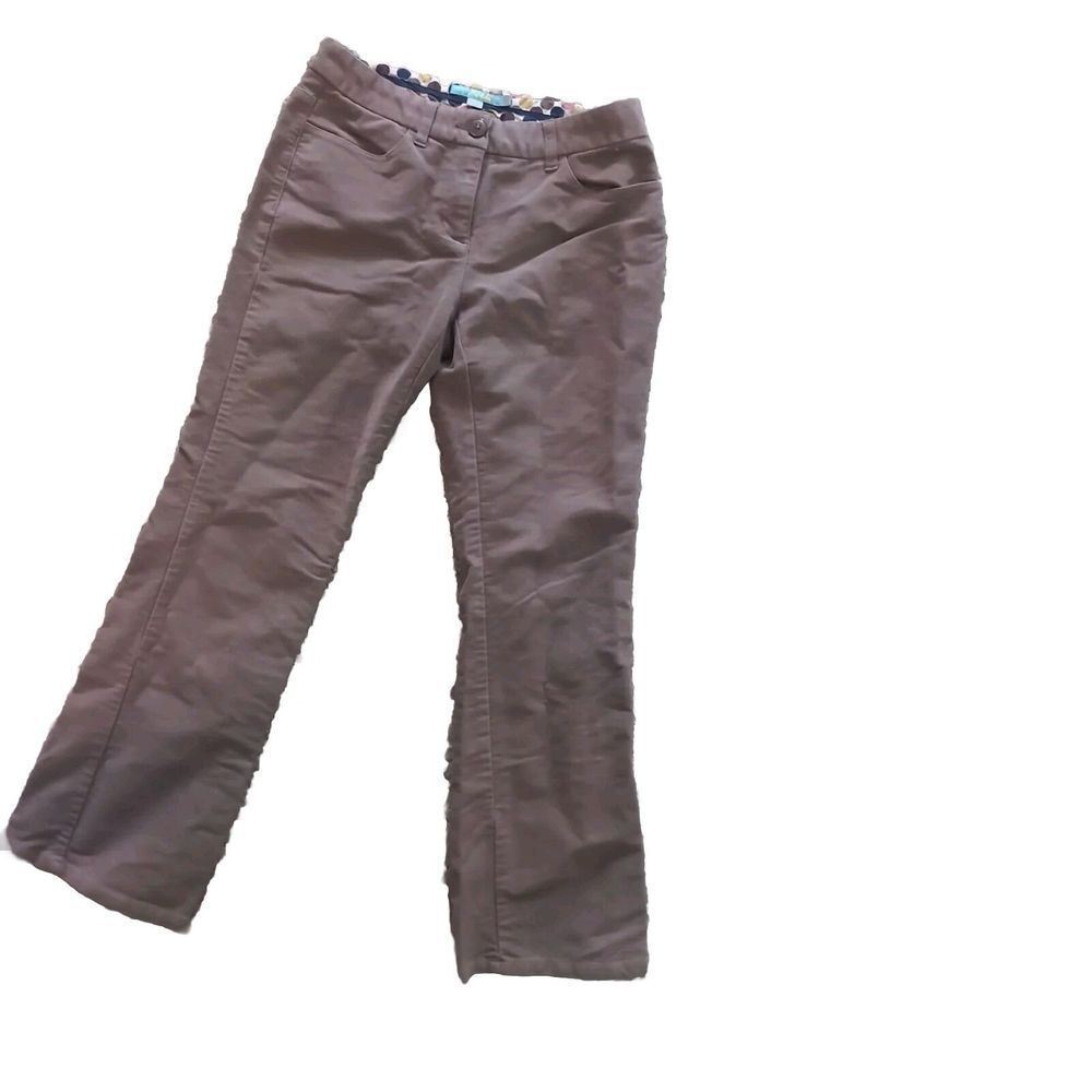 Boden Pants Women's 6R Beige Corduroy Flare Bootcut boho